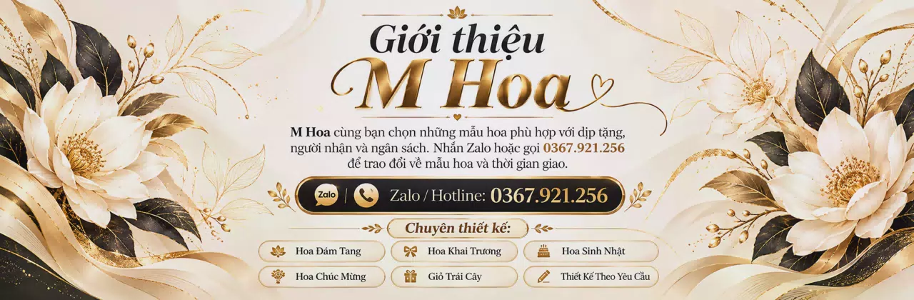 Ảnh bìa Shop hoa tươi Xã Sơn Cẩm Hà Đà Nẵng - Để lời nhắn thêm dịu dàng
